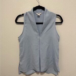 Bar III Baby Blue Sleeveless Blouse Size Small